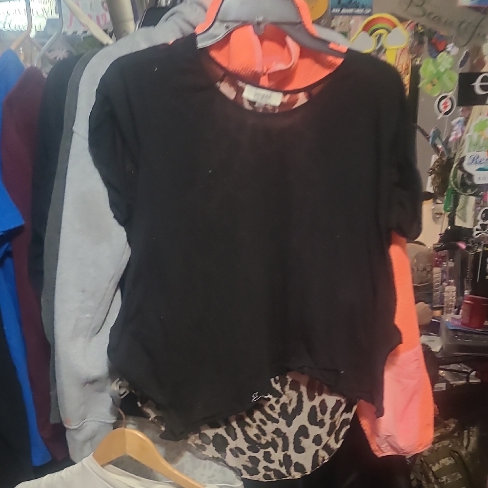Umgee Black Short Sleeve Kids Tee